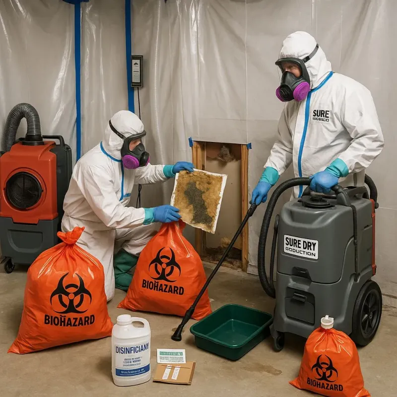 Contaminated Water Handling Protocols process in Sugar Grove, IL