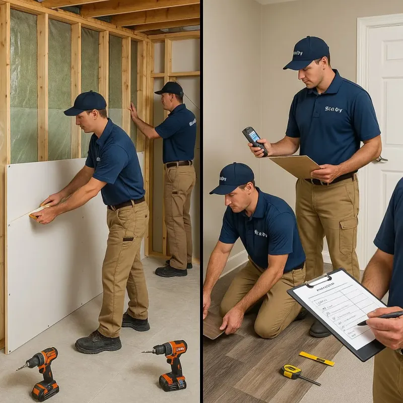 Repairs and Reconstruction process in Sugar Grove, IL